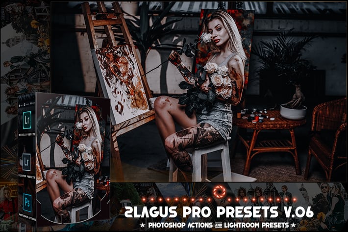 PRO Presets - V 06 - Photoshop & Lightroom