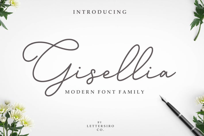 Gisellia Font Family