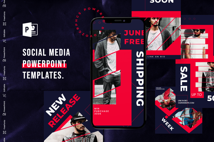 Social Media PowerPoint Template