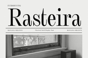 Rasteira Display Serif Font