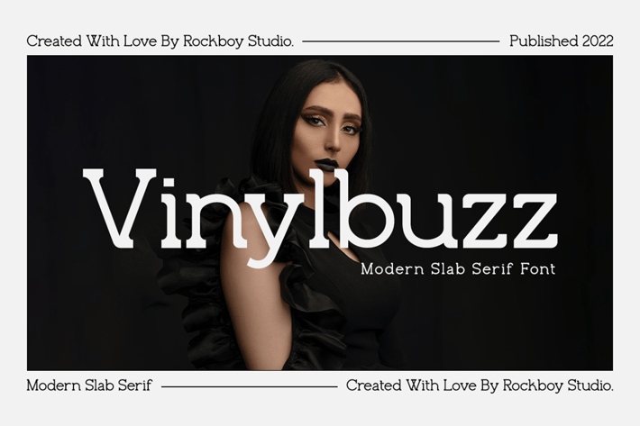 Vinylbuzz - Slab Serif Font