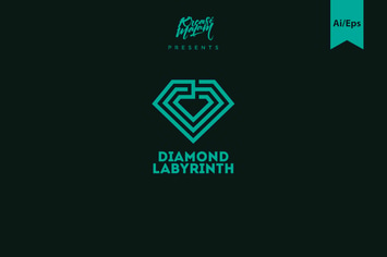 Diamond Labyrinth Logo Template