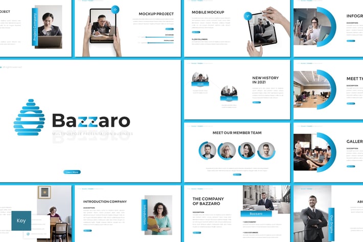 Bazzaro - Multipurpose Keynote Template