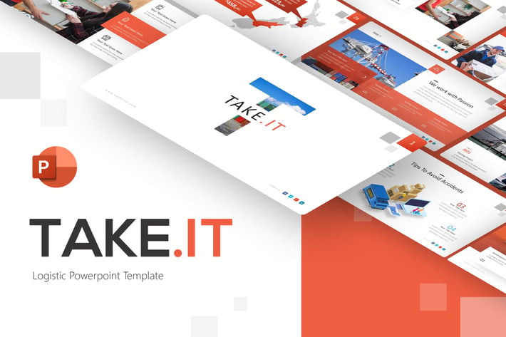Take it Logistic Powerpoint Template