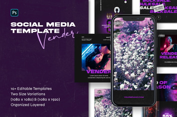 Instagram Templates - Vender