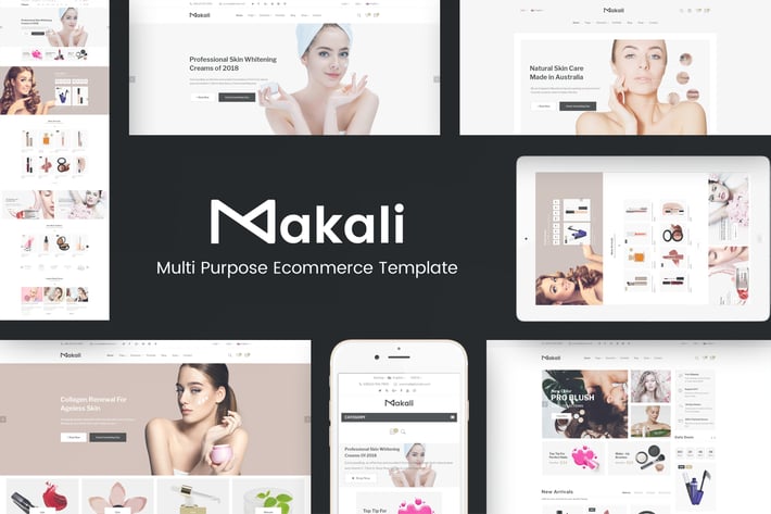Makali - Cosmetics & Beauty Theme for WooCommerce