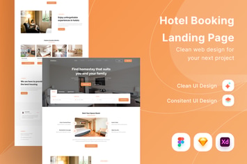 Hotel Booking Landing Page