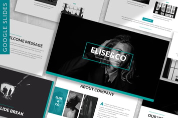 Elise - Fashion Google Slide Template