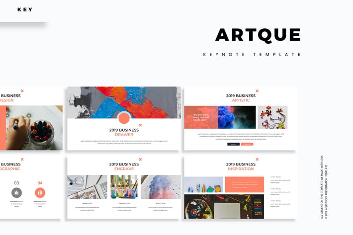 Artque - Keynote Template