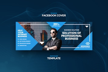 Modemix Business Facebook Cover Template