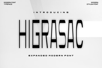 Higrasac Font