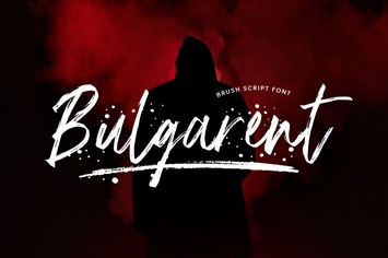 Bulgarent - Brush Script Font
