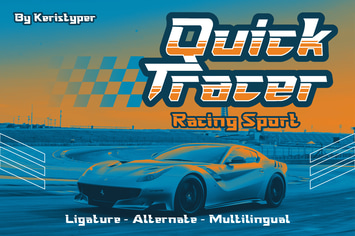Quick Tracer Font