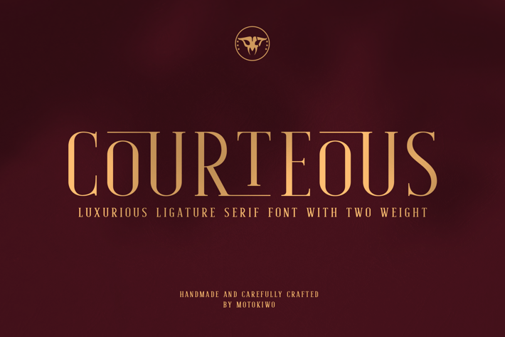 Courteous - Ligature Serif Font