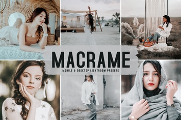 Macrame Mobile & Desktop Lightroom Presets