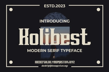 Kolibest Font