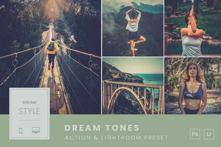 Dream Tones Action & Lightroom Preset