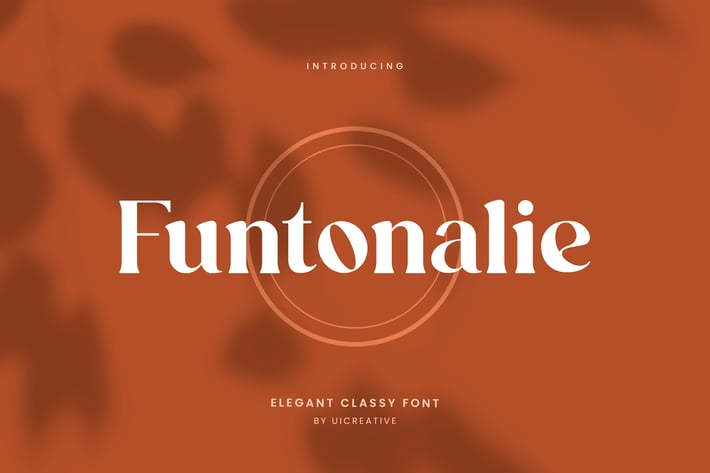 Funtonaile Elegant Serif Font