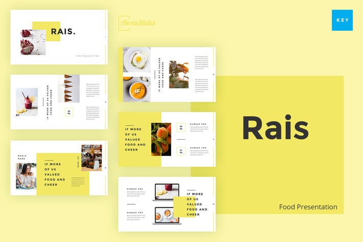 Rais - Food Keynote Template