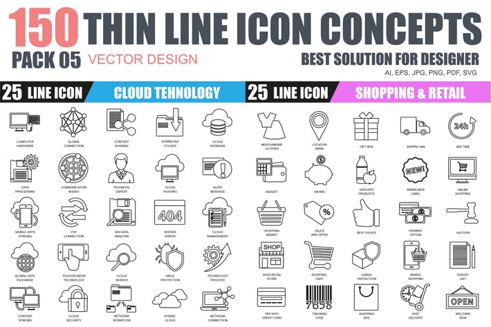 Line icons