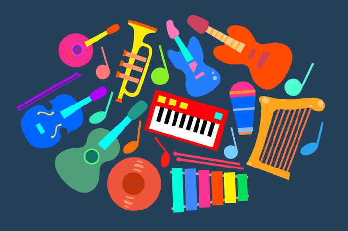 Music Instruments Clipart