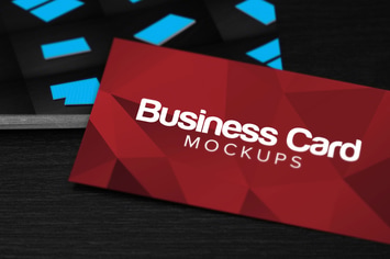 10 Business Card Mockups
