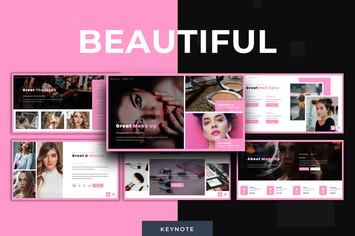 Beautiful Make Up - Keynote Template