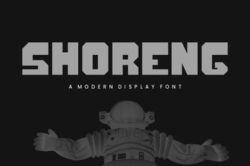 Shoreng Modern Display Font