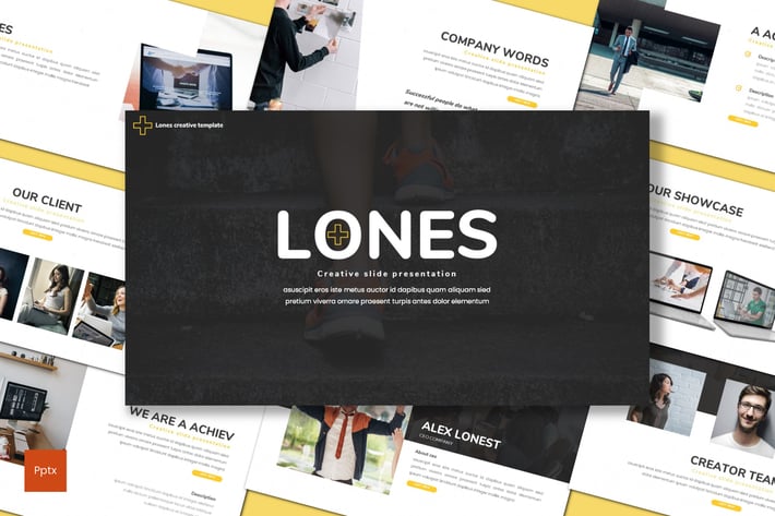 Lones - Business Powerpoint Template