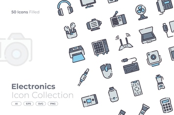 Electronics Filled Icon