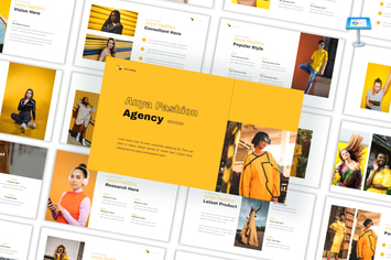 Anya - Creative Fashion Agency Keynote Template
