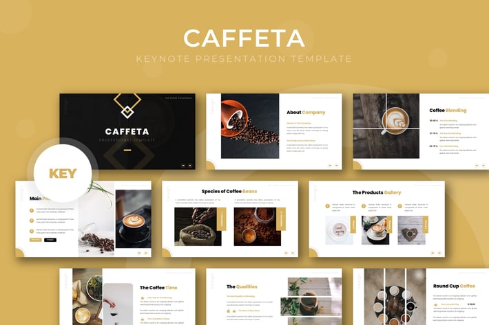 Cafetta - Keynote Template