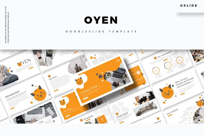 Oyen - Google Slide Template