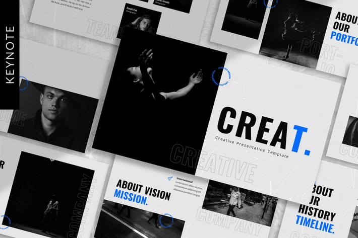 Creat - Creative Keynote Template