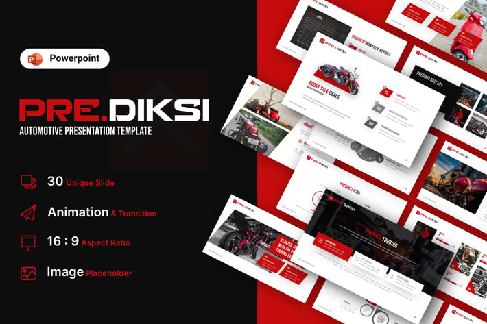 Prediksi Automotive Powerpoint Template