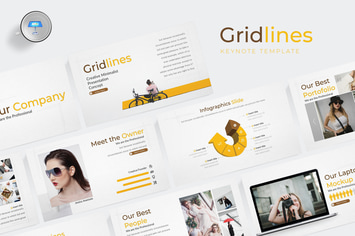 Gridlines - Keynote Template