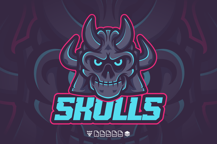 SKULL HEAD LOGO
