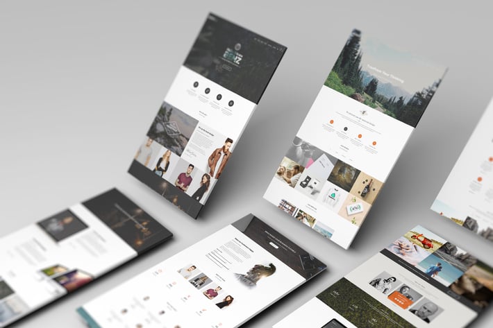 Perspective Web Mockup 05