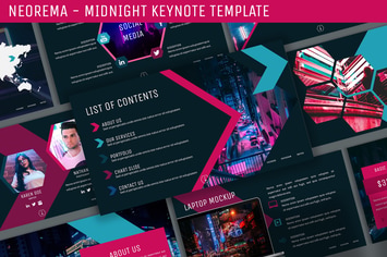 Neorema - Midnight Keynote Template