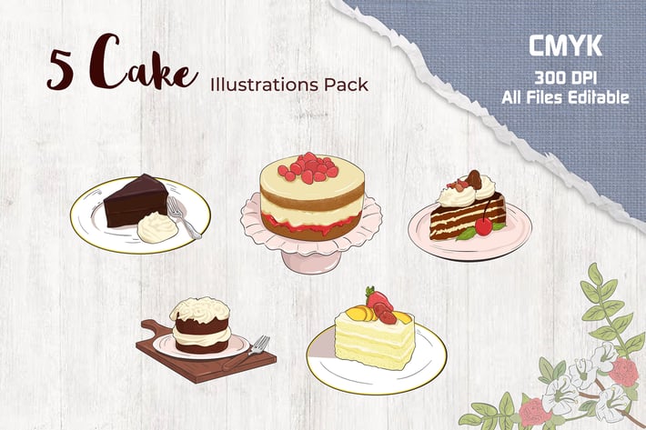 Cake Illustration