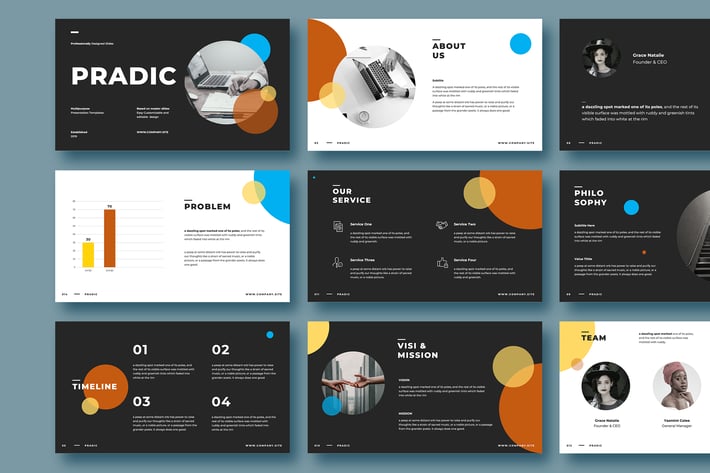 PRADIC - Powerpoint Template