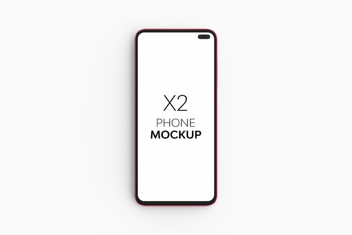 X2 Phone Mockup
