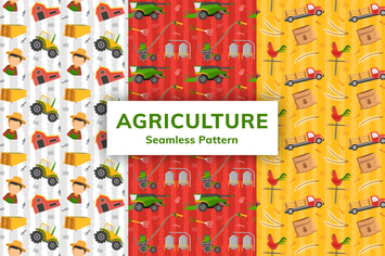 Agriculture Seamless Pattern