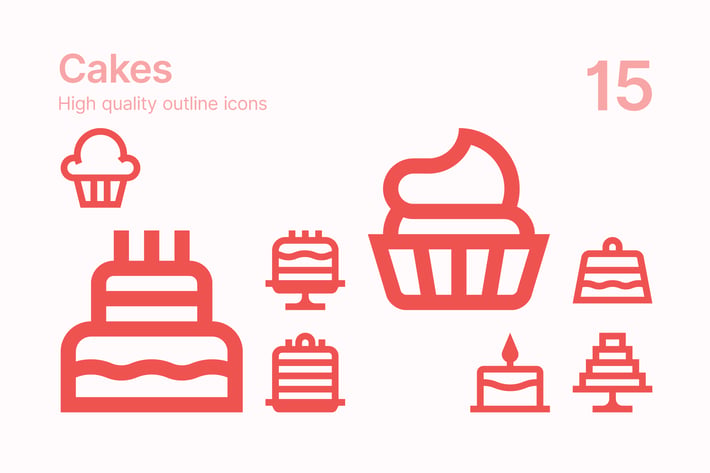 Cake Icons
