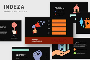 Indeza - Political Infographic Powerpoint
