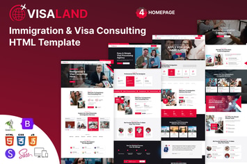 Visaland – Immigration & Visa Consulting HTML