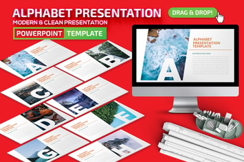 Alphabet Powerpoint Presentation Template
