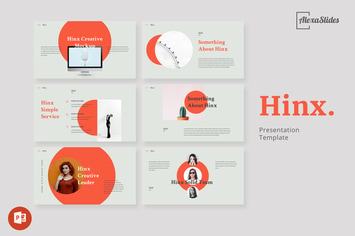 Hinx - Creative Powerpoint Presentation Template