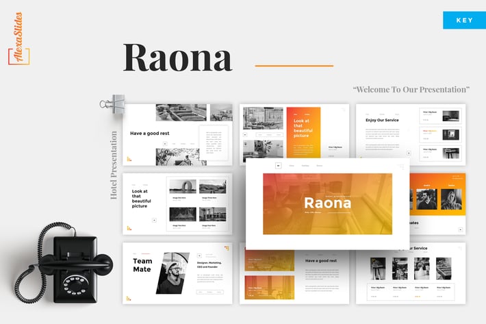 Raona - Hotel Keynote Template