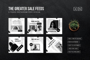 Greater Sale - Instagram Feed